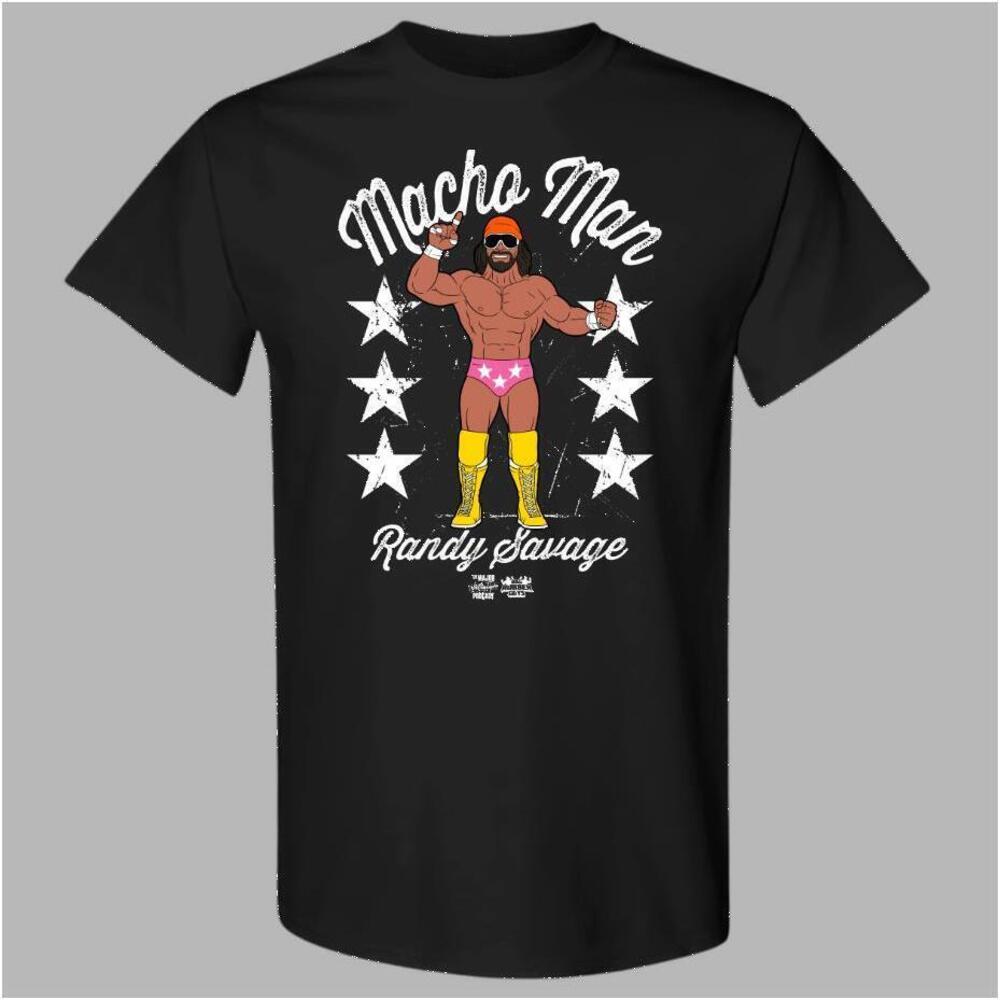 Macho Man Randy Savage Big Rubber Guys Shirt